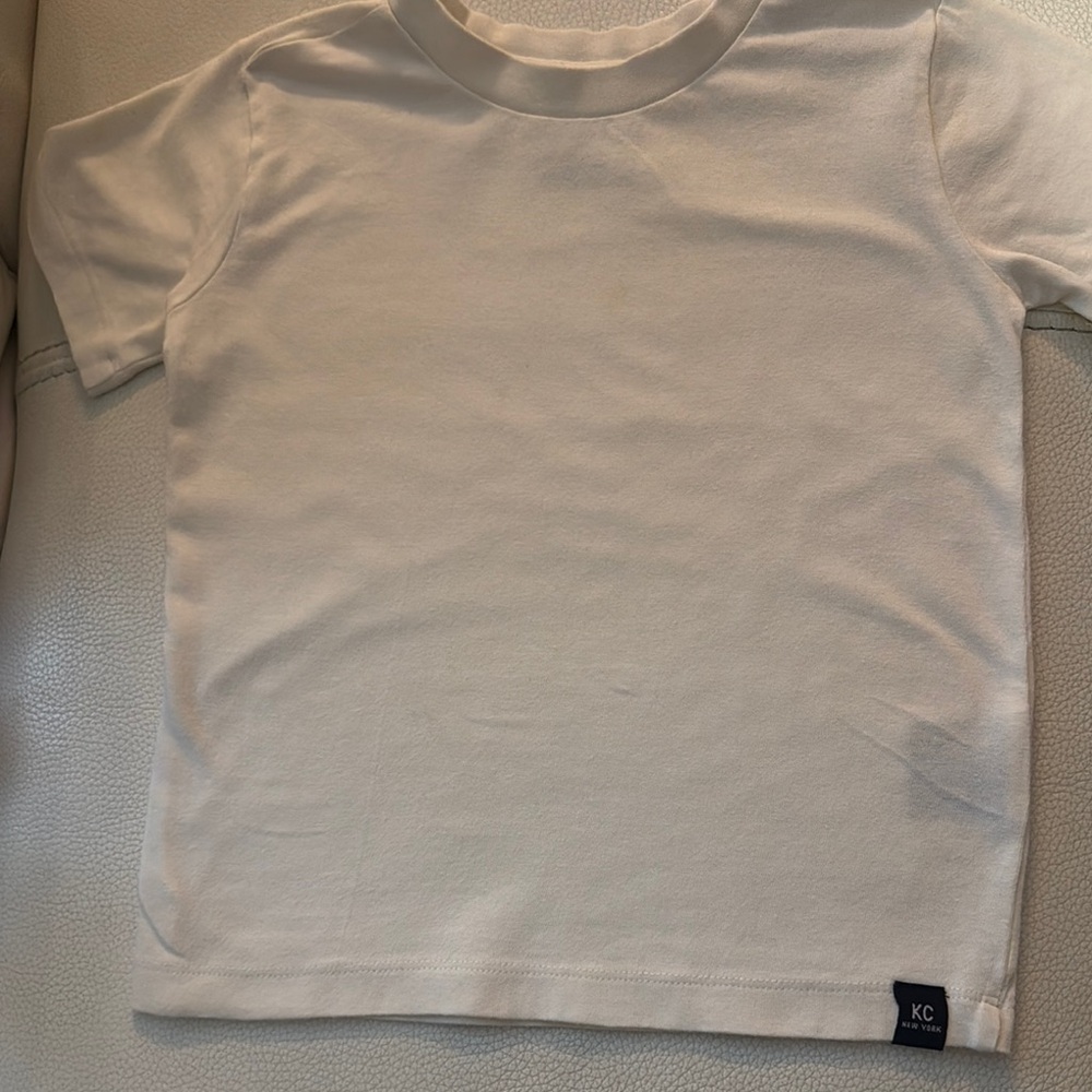 Kennet Cole New York Basic Tshirt 2t White
